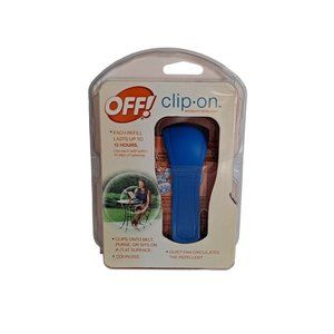 Off Clip On Bug Mosquito Repellent Outdoor Odorless Fan Camp Hike Stand